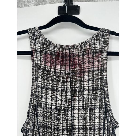 Proenza Schouler White Label Matilda A-Line Painted Jersey Midi Dress - Picture 7 of 8